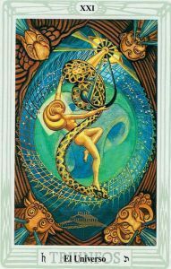 Arcano XXI - El Universo - Tarot Thoth