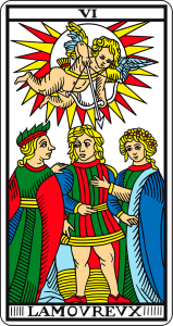 Los Amantes - Tarot de Marsella