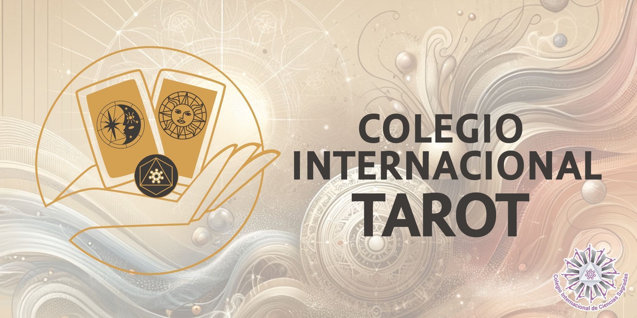 Fondo para logotipo del Colegio Internacional de Tarot