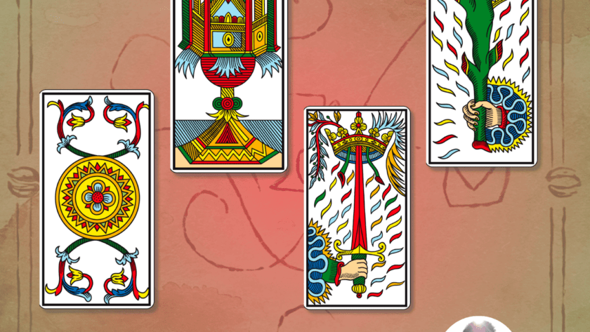 Tarot de Marsella - Arcanos Menores - enero 2025