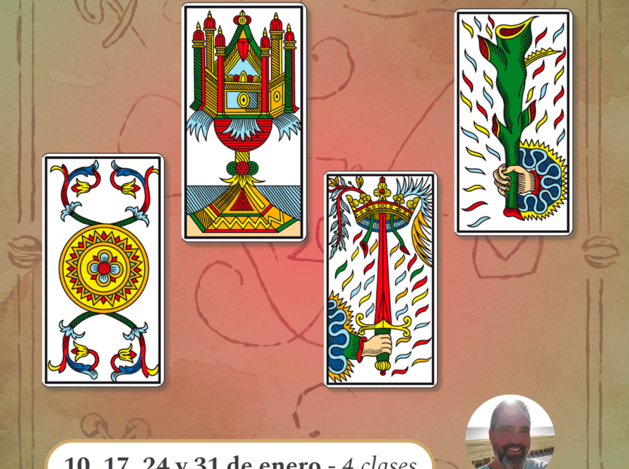 Tarot de Marsella - Arcanos Menores - enero 2025