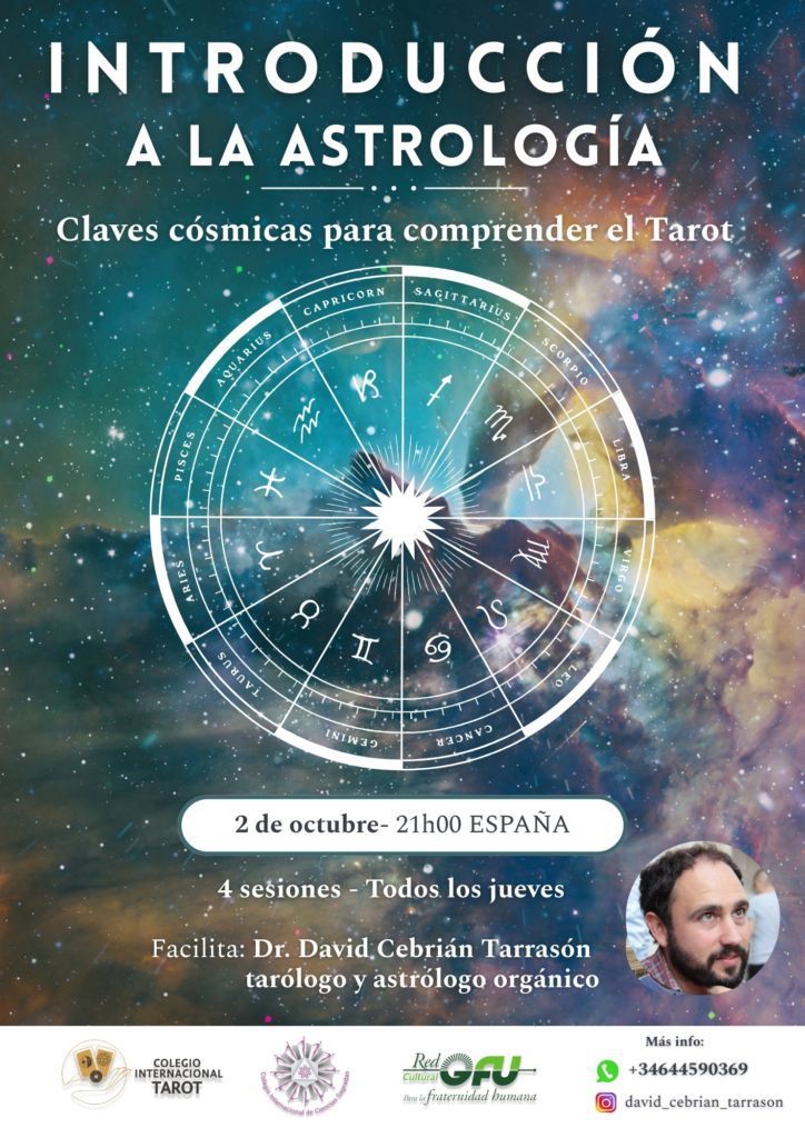 Imagen del Curso de Introducción a la Astrología - Edición 2025 - Colegio Internacional de Tarot