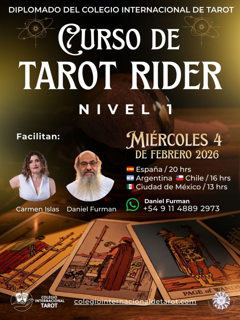 Curso de Nivel 1 de Tarot Rider del Colegio Internacional de Tarot - Edición 2026