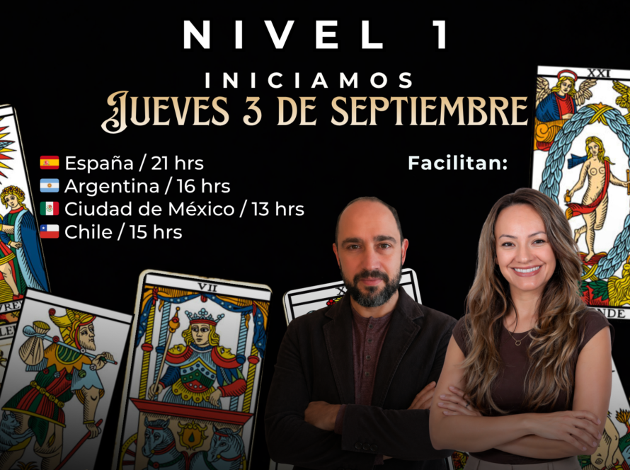 Cartel del curso de Marsella 1 de septiembre de 2026 - Colegio Internacional de tarot