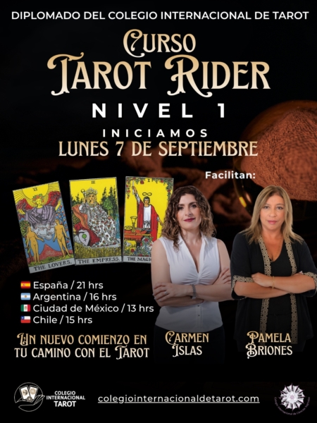 Curso de Tarot de la tradici&oacute;n inglesa &ndash; Nivel I &ndash; Ed. 2026 &ndash; Septiembre