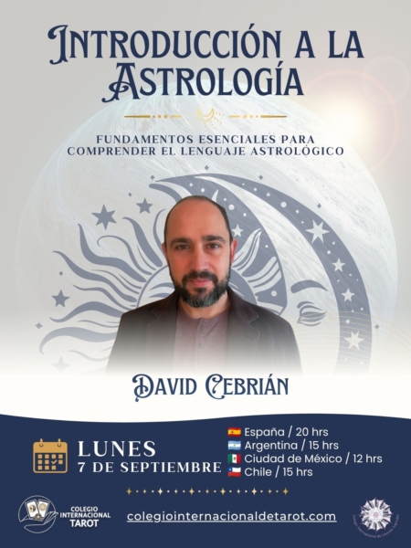 Curso online de Introducci&oacute;n a la Astrolog&iacute;a para tarotistas, tar&oacute;logos y aficionados al Tarot &ndash; Ed. 2026