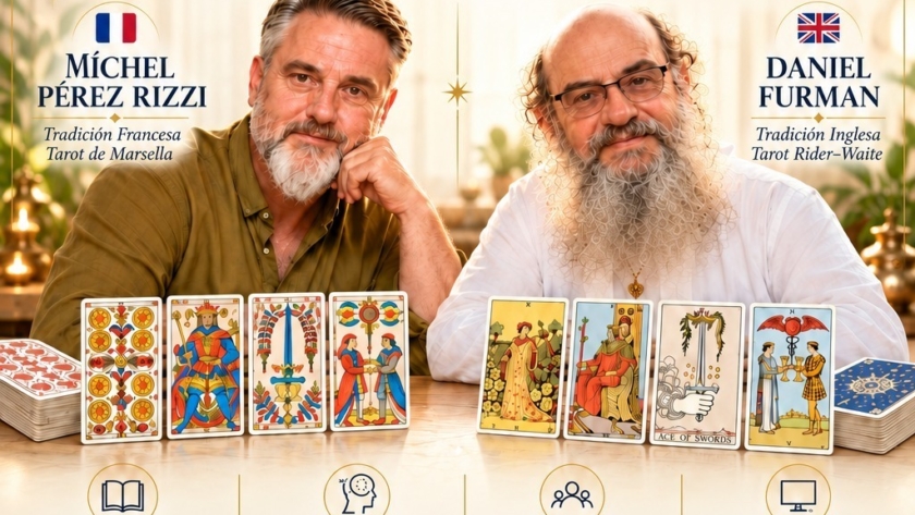 Cartel del curso de arcanos menores del Tarot - Edición 2026